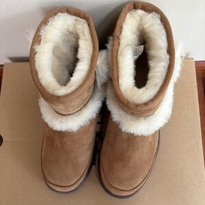 Sunburst Short Boots – Chestnut – Size 6